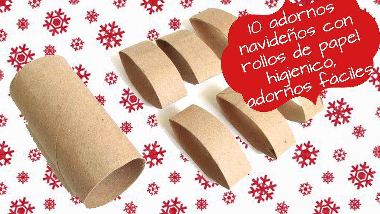 Adornos Navideños Con Rollos De Papel Actualizado Noviembre 2024 7351