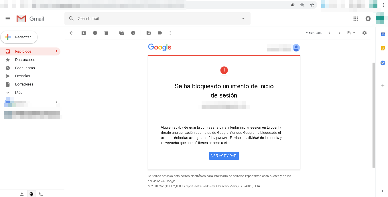 Que Significa El Mensaje Se Ha Bloqueado En Gmail