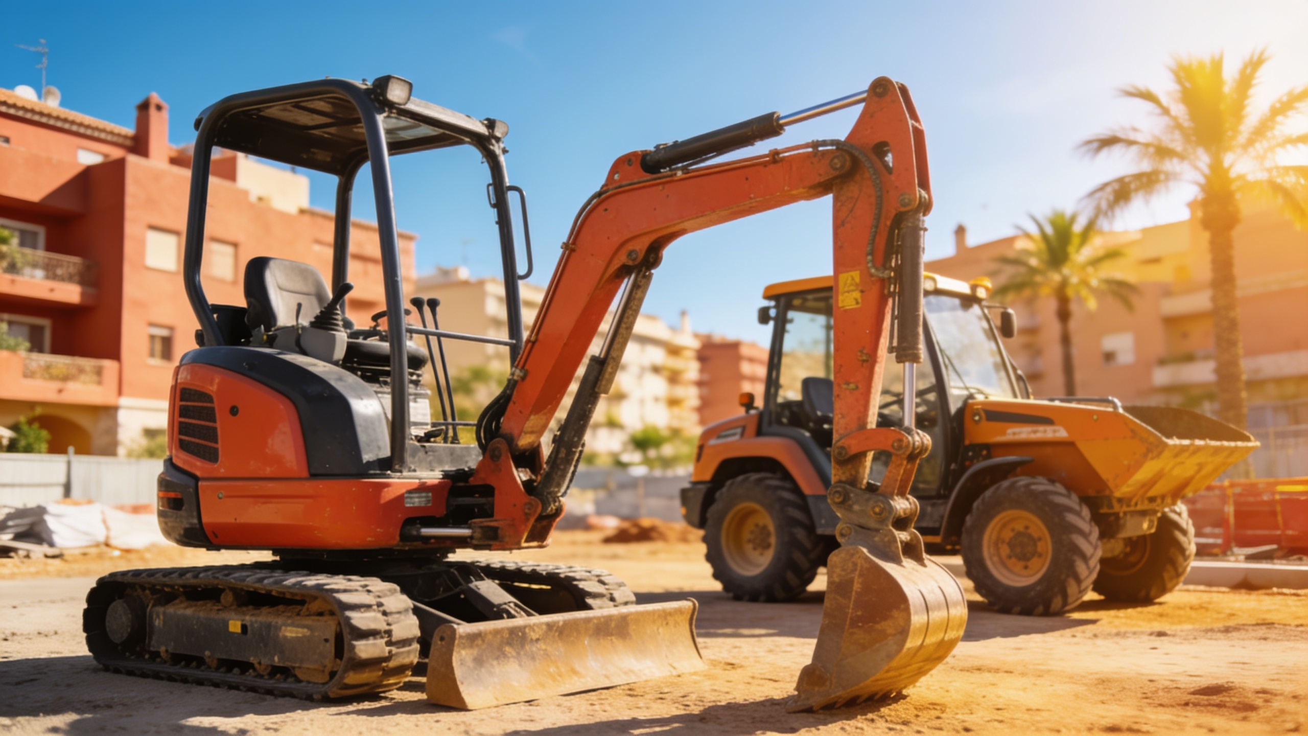 Empresas y particulares apuestan por el alquiler de maquinaria en Málaga para optimizar costes en obras y reformas